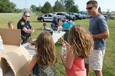 3rd Annual Tri-Town National Night Out
 Citizens were invited to the 3rd Annual Tri-Town National Night Out at ORR on Tuesday, August 4. The event is aimed at bringing together citizens and local law enforcement and is sponsored by the Marion, Mattapoisett, and Rochester Police Departments. Photos by Colin Veitch
