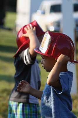 Police Patrol 
Tuesday, August 1, was National Night Out at ORR and across the country, with local Tri-Town and regional police departments hosting the event aimed at raising awareness of community police efforts. Photos by Jean Perry
