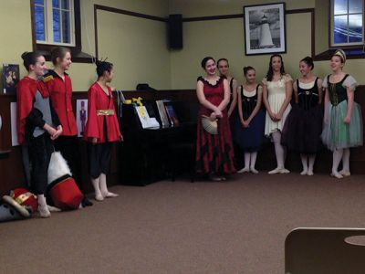 New Bedford Youth Ballet
On Tuesday, December 10th, students from the New Bedford Youth Ballet performed a condensed version of A New England Nutcracker at the Mattapoisett Free Public Library. Photo b y Shawn Gosciminski Sweet
