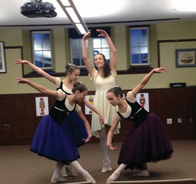 New Bedford Youth Ballet
On Tuesday, December 10th, students from the New Bedford Youth Ballet performed a condensed version of A New England Nutcracker at the Mattapoisett Free Public Library. Photo b y Shawn Gosciminski Sweet
