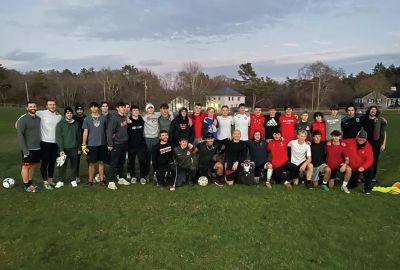 ORR Alumni Soccer
ORR Alumni Soccer held on Friday. Photo courtesy Principal Mike Devoll.
