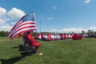 Class of 2014
Saturday, June 7 was a beautiful day for graduation at Old Rochester Regional High School. Photo by Felix Perez. 
