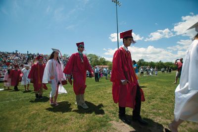 Class of 2014
Saturday, June 7 was a beautiful day for graduation at Old Rochester Regional High School. Photo by Felix Perez. 
