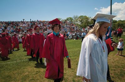 Class of 2014
Saturday, June 7 was a beautiful day for graduation at Old Rochester Regional High School. Photo by Felix Perez. 
