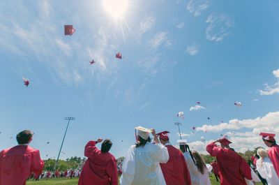 Class of 2014
Saturday, June 7 was a beautiful day for graduation at Old Rochester Regional High School. Photo by Felix Perez. 
