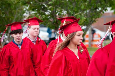 ORR Class of 2017
On Saturday, June 3, seniors at Old Rochester Regional High School received their diplomas and tossed their caps to the sky with joy as the rain held off long enough for the commencement ceremony. Photos by Felix Perez
