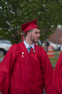 ORR Class of 2017
On Saturday, June 3, seniors at Old Rochester Regional High School received their diplomas and tossed their caps to the sky with joy as the rain held off long enough for the commencement ceremony. Photos by Felix Perez
