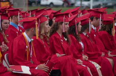 ORR Class of 2017
On Saturday, June 3, seniors at Old Rochester Regional High School received their diplomas and tossed their caps to the sky with joy as the rain held off long enough for the commencement ceremony. Photos by Felix Perez
