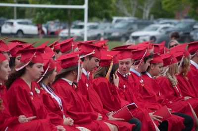 ORR Class of 2017
On Saturday, June 3, seniors at Old Rochester Regional High School received their diplomas and tossed their caps to the sky with joy as the rain held off long enough for the commencement ceremony. Photos by Felix Perez
