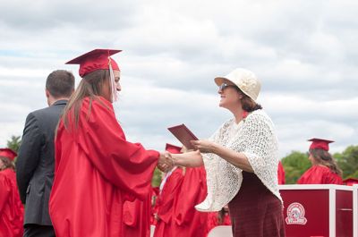 ORR Class of 2017
On Saturday, June 3, seniors at Old Rochester Regional High School received their diplomas and tossed their caps to the sky with joy as the rain held off long enough for the commencement ceremony. Photos by Felix Perez
