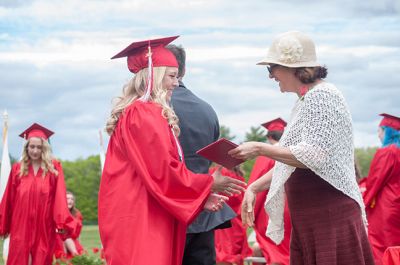 ORR Class of 2017
On Saturday, June 3, seniors at Old Rochester Regional High School received their diplomas and tossed their caps to the sky with joy as the rain held off long enough for the commencement ceremony. Photos by Felix Perez
