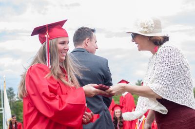 ORR Class of 2017
On Saturday, June 3, seniors at Old Rochester Regional High School received their diplomas and tossed their caps to the sky with joy as the rain held off long enough for the commencement ceremony. Photos by Felix Perez
