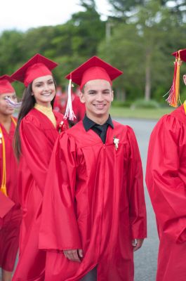 ORR Class of 2017
On Saturday, June 3, seniors at Old Rochester Regional High School received their diplomas and tossed their caps to the sky with joy as the rain held off long enough for the commencement ceremony. Photos by Felix Perez
