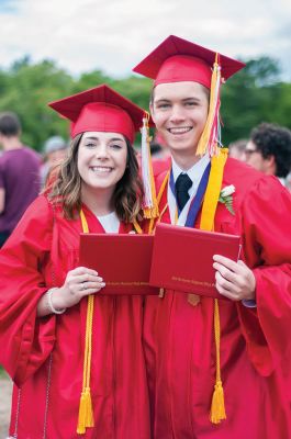 ORR Class of 2017
On Saturday, June 3, seniors at Old Rochester Regional High School received their diplomas and tossed their caps to the sky with joy as the rain held off long enough for the commencement ceremony. Photos by Felix Perez
