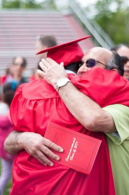 ORR Class of 2017
On Saturday, June 3, seniors at Old Rochester Regional High School received their diplomas and tossed their caps to the sky with joy as the rain held off long enough for the commencement ceremony. Photos by Felix Perez
