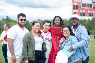 ORR Class of 2017
On Saturday, June 3, seniors at Old Rochester Regional High School received their diplomas and tossed their caps to the sky with joy as the rain held off long enough for the commencement ceremony. Photos by Felix Perez
