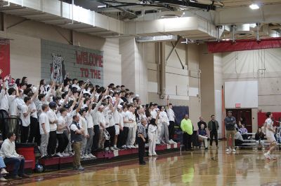ORR Basketball
The Old Rochester Regional boys’ basketball put on a dominant show in its only home game of the MIAA Division 3 state tournament, defeating Norton before winning against Greater Lawrence Tech to secure a spot in the semifinals. Photos by Mick Colageo.
