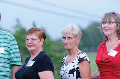 ORR Class of 1962
On Saturday, August 4, over 30 members of Old Rochester Regional's Class of 1962 gathered at the Reservation Golf Club to celebrate their 50th high school reunion.  The Class of 1962 was the first class to ever graduate the school.  Photo by Felix Perez.
