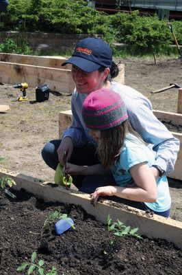 EmpowORR
Saturday, May 20, marked the official establishment of the “EmpowORR” Community Garden behind Old Rochester Regional Junior High School. The students and staff of the Transition Program at ORR High School established the garden to provide an opportunity for students with unique abilities to gain horticultural experience, including the sale of the produce at local farmers’ markets, while fostering community service opportunities. Photos by Jean Perry
