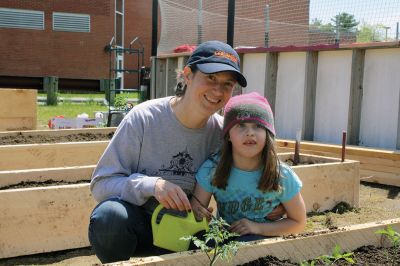 EmpowORR
Saturday, May 20, marked the official establishment of the “EmpowORR” Community Garden behind Old Rochester Regional Junior High School. The students and staff of the Transition Program at ORR High School established the garden to provide an opportunity for students with unique abilities to gain horticultural experience, including the sale of the produce at local farmers’ markets, while fostering community service opportunities. Photos by Jean Perry
