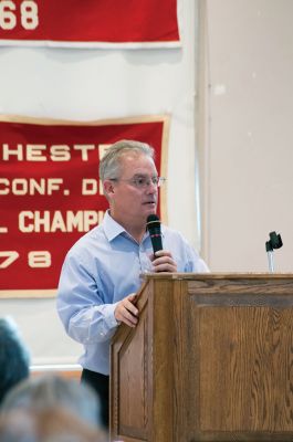 Old Rochester Regional Athletic Hall of Fame
June 21 marked the official Old Rochester Regional Athletic Hall of Fame induction of alumni athletes whose accomplishments will forever be remembered. During an induction banquet, the ORRAHOF honored athletes Charles Jefferson, Steven Heath, Tom DeCosta, Cornelia Dougall, Gretchen Hamer McDonald, and Peter Borsari. Also inducted was trainer Andrew Mendes, Coach Jim Hubbard, and the 1962 Cross Country Team. Photo by Felix Perez
