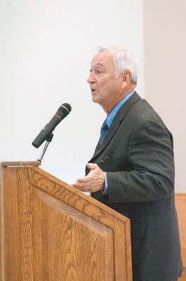 Old Rochester Regional Athletic Hall of Fame
June 21 marked the official Old Rochester Regional Athletic Hall of Fame induction of alumni athletes whose accomplishments will forever be remembered. During an induction banquet, the ORRAHOF honored athletes Charles Jefferson, Steven Heath, Tom DeCosta, Cornelia Dougall, Gretchen Hamer McDonald, and Peter Borsari. Also inducted was trainer Andrew Mendes, Coach Jim Hubbard, and the 1962 Cross Country Team. Photo by Felix Perez
