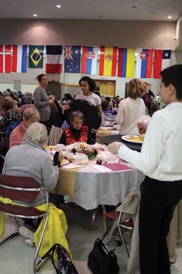 ORRJH Thanksgiving

The students of Old Rochester Regional Junior High on November 24 hosted their annual Thanksgiving banquet for the senior citizens of Tri-Town – a tradition made possible by the volunteer staff and students who spend hours decorating, cooking, serving, and cleaning up after so seniors can get a taste of the school community’s gratitude for their support. Photos by Jean Perry

