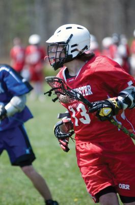 ORRLAX
The first-ever Lax Fest was held at ORR High School on Saturday, May 7, 2011. The event featured concessions, raffles, and lacrosse merchandise to raise money to help support the introduction of lacrosse at ORR. Photo by Felix Perez. May 12, 2011 edition
