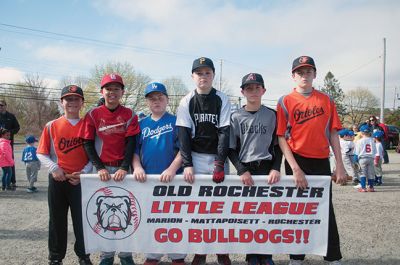 Old Rochester Little League
Saturday, May 2 was Opening Day for the Old Rochester Little League. The parade took the young athletes from the Knights of Columbus over to Haley Field in Mattapoisett, where Opening Day ceremonies commenced. Photos by Felix Perez
