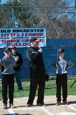 Old Rochester Little League
Saturday, May 2 was Opening Day for the Old Rochester Little League. The parade took the young athletes from the Knights of Columbus over to Haley Field in Mattapoisett, where Opening Day ceremonies commenced. Photos by Felix Perez
