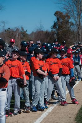 Old Rochester Little League
Saturday, May 2 was Opening Day for the Old Rochester Little League. The parade took the young athletes from the Knights of Columbus over to Haley Field in Mattapoisett, where Opening Day ceremonies commenced. Photos by Felix Perez
