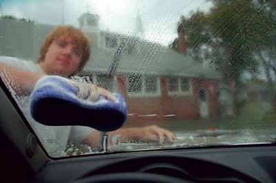 ORR Sail Car Wash
Members of the Old Rochester Regional High School Sailing Club soaped, scrubbed and washed cars on Sunday, October 3, 2010 at the Mattapoisett Fire Station. All proceeds of the fundraiser supported the Sailing Club at ORRHS. Photos by Felix Perez.
