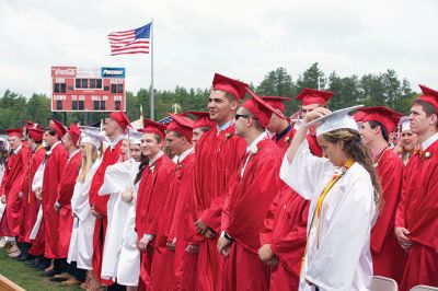 ORR Class of 2015
Old Rochester Regional High School graduated its Class of 2015 on Saturday, June 6 beneath a sunny sky and before hundreds of cheering parents, family members, and classmates. Photos  by Colin Veitch
