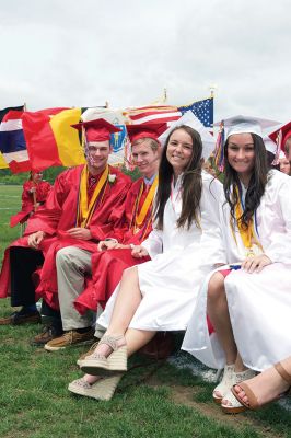 ORR Class of 2015
Old Rochester Regional High School graduated its Class of 2015 on Saturday, June 6 beneath a sunny sky and before hundreds of cheering parents, family members, and classmates. Photos  by Colin Veitch
