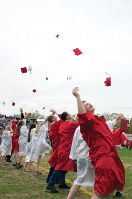 ORR Class of 2015
Old Rochester Regional High School graduated its Class of 2015 on Saturday, June 6 beneath a sunny sky and before hundreds of cheering parents, family members, and classmates. Photos  by Colin Veitch
