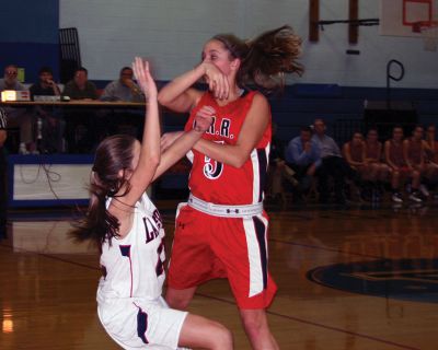 ORR Girls' Varsity Basketball
On Friday, January 18, the Old Rochester Regional High School Girls' Varsity Basketball team traveled to Apponequet Regional High School.  The Lady Bulldogs, led by Senior Caption Katie Wilbur, were able to capture a 33-28 win over the Lakers.  Photos by Katy Fitzpatrick. 
