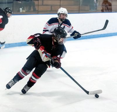 ORR Hockey
ORR Hockey beat Apponequet 5 - 0 at Driscoll arena on Wednesday, January 7th. ( right) ORR players celebrate another goal. Photos by Ryan Feeney
