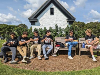 ORR Class of 2024
The Old Rochester Regional High School Class of 2024 enjoyed a September 22 field trip to Ned’s Point Lighthouse, where they carried on the time-honored, senior-class ritual and enjoyed fun, frolic and lunch. Photos courtesy ORR School District
