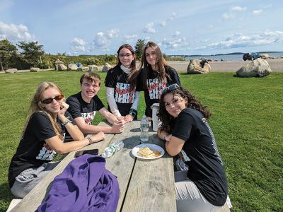 ORR Class of 2024
The Old Rochester Regional High School Class of 2024 enjoyed a September 22 field trip to Ned’s Point Lighthouse, where they carried on the time-honored, senior-class ritual and enjoyed fun, frolic and lunch. Photos courtesy ORR School District
