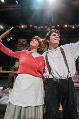 Sweeney Todd
Starring in the ORR High School Drama Club production “Sweeney Todd,” Emily Faulkner plays Mrs. Lovett with Kyle Costa as Sweeney Todd. The play opens on Thursday, April 9 at 7:30 pm with further showings April 10-11 at 7:30 pm and April 12 at 2:00 pm. Photo by Felix Perez
