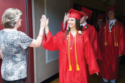 Old Rochester Regional High Graduation 
The Old Rochester Regional High Graduation ceremony on June 4 included speeches from Superintendent Doug White, Principal Michael Devoll, Class President Bailey Sweet, and Valedictorian Paige Watterson. The seniors then got together in one large circle to throw their caps in the air as the final act they would perform together as a class. Congratulations to the ORR Class of 2016! Photos by Colin Veitch
