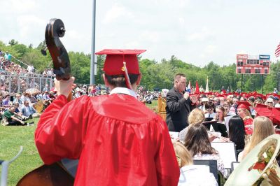 Old Rochester Regional High Graduation 
The Old Rochester Regional High Graduation ceremony on June 4 included speeches from Superintendent Doug White, Principal Michael Devoll, Class President Bailey Sweet, and Valedictorian Paige Watterson. The seniors then got together in one large circle to throw their caps in the air as the final act they would perform together as a class. Congratulations to the ORR Class of 2016! Photos by Colin Veitch
