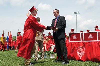 Old Rochester Regional High Graduation 
The Old Rochester Regional High Graduation ceremony on June 4 included speeches from Superintendent Doug White, Principal Michael Devoll, Class President Bailey Sweet, and Valedictorian Paige Watterson. The seniors then got together in one large circle to throw their caps in the air as the final act they would perform together as a class. Congratulations to the ORR Class of 2016! Photos by Colin Veitch
