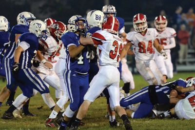 ORR Football
On Friday, October 7, the ORR Bulldogs crushed the Fairhaven Blue Devils with a score of 48-6. Photos by Colin Veitch
