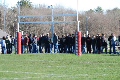 Thanksgiving Football
A great hometown turn out at the Thanksgiving Day game against Apponequet on November 24, 2011. Photo by Paul Lopes
