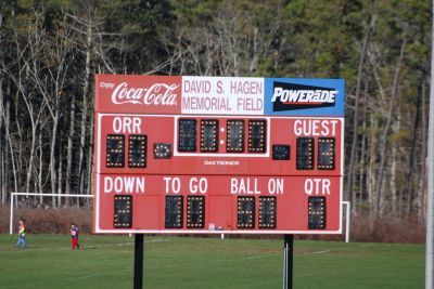 Thanksgiving Football
The final home game and the final score at the Thanksgiving Day game against Apponequet on November 24, 2011. Photo by Paul Lopes
