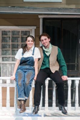 Oklahoma!
ORR Drama Club’s production of Oklahoma runs from March 21 to 24, 2013. Madeline Pellegrino as Laurey and Maxwell Houck as Curly. Photos by Felix Perez
