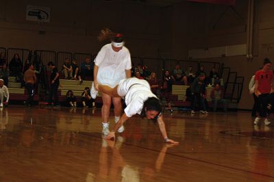 ORRHS Class Olympics
It was freshmen vs. sophomores vs. juniors vs. seniors on March 4 during the ORRHS Class Olympics. The four grades competed against each other in games like the egg toss, Pictionary, and the three-legged race for a cash deposit into their class bank account. Seniors took first place that day. Photos by Jean Perry
