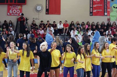 ORR High School Spirit
Friday, October 25 was the date of the Old Rochester Regional pep rally when students present their class ‘skits’ and pull out the stops to show their ORR High School spirit. Photos by Erin Bednarczyk
