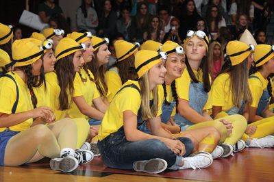 Homecoming Week at ORR
It was Homecoming Week at Old Rochester Regional High School, and October 23 was the annual ORR pep rally when students from each grade perform a skit to show school spirit. This year, the junior class took first place with its Peter Pan-themed skit. Photos by Jean Perry
